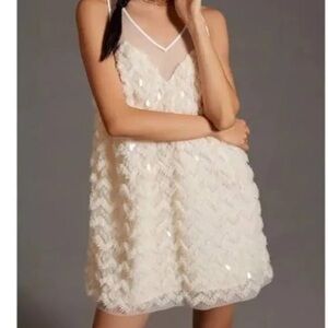 Maeve by Anthropologie Sequin Dress